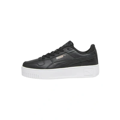 Abbildung von Puma Carina Street Sneakers Teenager Schuhe Für Damen Kinder Black/Black/Rose Gold Größe: 35.5