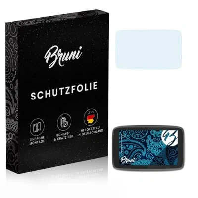 Abbildung von Bruni Schutzfolie kompatibel mit TomTom GO Professional 6250 Folie, glasklare Displayschutzfolie (2X)