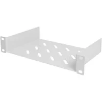 Abbildung von DIGITUS Fachboden 1HE 10 Zoll (254 mm) Für Netzwerk Schrank 150 mm Tief Perforiertes Stahl Blech Grau