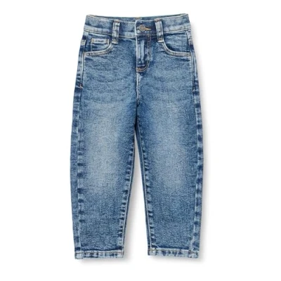 Abbildung von s.Oliver 5 Pocket Jeans Dad / Relaxed Fit Mid Rise Tapered Leg Waschung