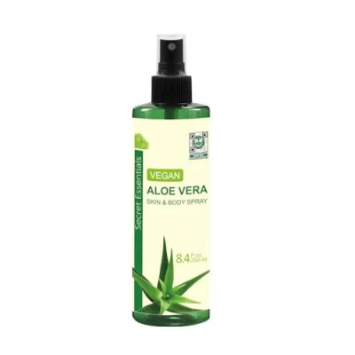 Abbildung von Aloe Vera Gel Vegan Spray KOSMETIKANALYSE: SEHR GUT Natürlich &amp; Rein, für Haut, Haare Körper 250ml Premium Qualität aus ECHTEM SAFT, NICHT PULVER