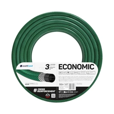 Abbildung von CELLFAST ECONOMIC GARTENSCHLAUCH GRÖSSEN: 1/2 LÄNGE: 50m