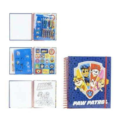 Abbildung von Cerda Kreativset Paw Patrol Activity Malbuch Buch Ausmalbuch, inkl. Sticker Schablonen und Stifte