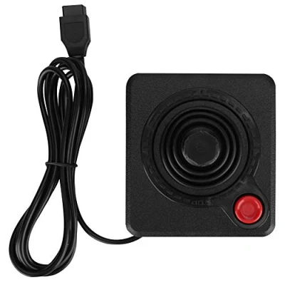 Abbildung von Joystick Controller für Atari 2600, ergonomisches Design Game Control, hochwertige umweltfreundliche Materialien Controller, Retro Classic 3D Analog 2600