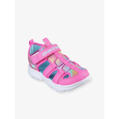 Abbildung von Skechers FLEX Splash Trekkingsandale für Kinder, Größe: 33, Hot pink/multicolored Schuhe