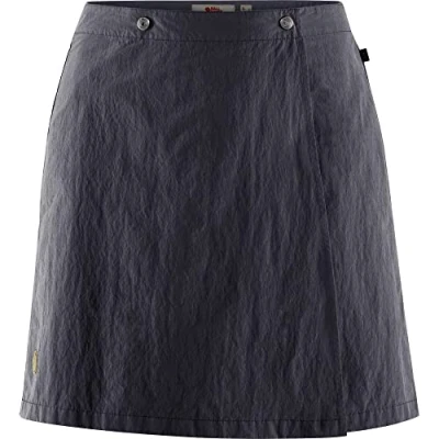 Abbildung von Fjallraven Womens Travellers MT Skort W Sports Skirt, Dark Navy, 30