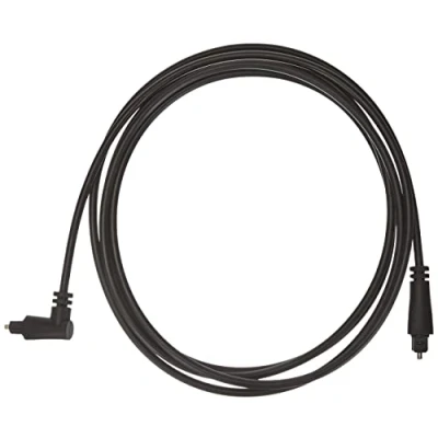 Abbildung von Goobay 41595 Toslink Kabel 90 abgewinkelt (360 drehbarer Stecker), 2 Meter, Lichtwellenleiterkabel einseitig abgewinkelt, Digitales Audiokabel mit bester Audioqualität