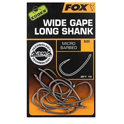 Abbildung von Fox Edges Armapoint Super Wide Gape Long Shank Karper Haak #7 (10 stuks) Karpfenhaken