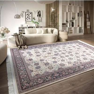 Abbildung von Villeroy &amp; Boch Teppich &quot;Alfred&quot;, rechteckig, Orientalisch, Fransen, Wohnzimmer, Schlafzimmer, Klassisch, Kurzflor