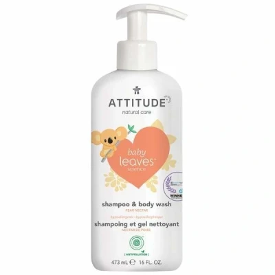 Abbildung von Attitude Baby Leaves 2in1 Shampoo Peer Nectar 473ml