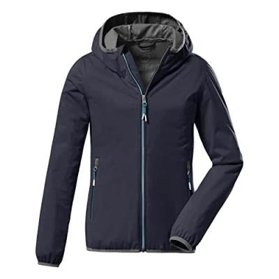 Abbildung von Killtec Regenjacke / wasserabweisende Jacke, Damen, Größe: 176, Blau/grau