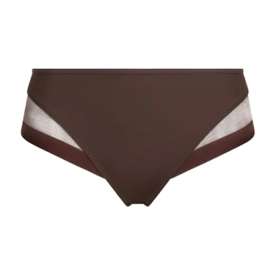 Abbildung von Dim Damen Generous Classique X1 Höschen, Braun, 36