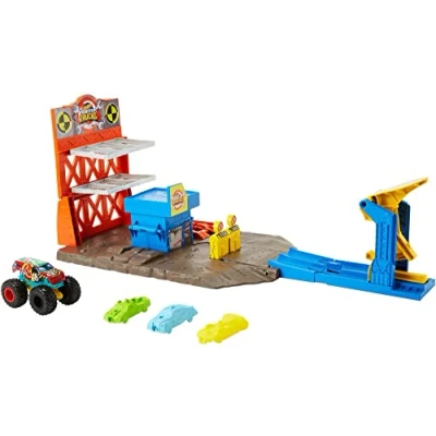 Abbildung von HotWheels Monster Truck Tankstelle