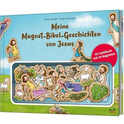 Abbildung von Meine Magnet Bibel Geschichten von Jesus: Ein Spielbuch mit 20 Magneten