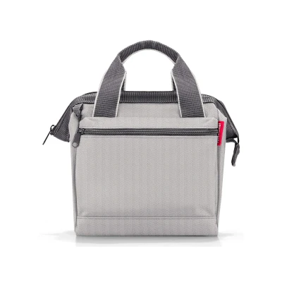 Abbildung von reisenthel allrounder cross herringbone grey