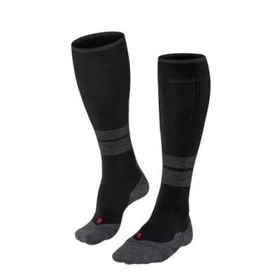 Abbildung von FALKE Herren Wandersocken TK Compression M KH Wolle Funktionsmaterial mit Kompression 1 Paar, Schwarz (Black 3003) Wadenumfang W2, 39 42