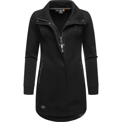 Abbildung von Ragwear Letrice Kurzmantel, Damen, Größe: 4XL, Black