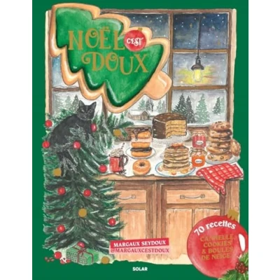 Abbildung von Noël, c&#039;est doux Cannelle, cookies et boules de neige !: gui !