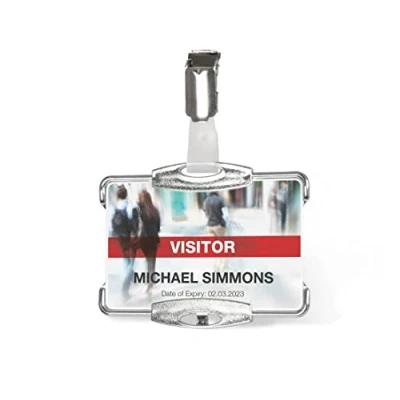 Abbildung von Durable Kartenhalter Rfid Secure Mono, Schutz für 1 Karte, Packung à 10 Stück, silber, 890123