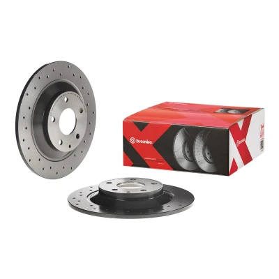 Abbildung von BREMBO 08.C425.1X Bremsscheibe 303 10 5 gelocht, voll beschichtet MAZDA: CX I, II, 30