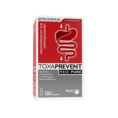 Abbildung von TOXAPREVENT MEDI PURE 180 Kapseln, Natur Klinoptilolith Zeolith (MANC)