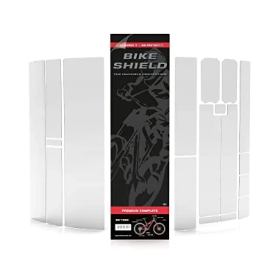 Abbildung von Bikeshield Premium Komplett Set für Erwachsene, Unisex, unsichtbar, groß