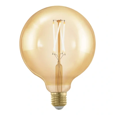 Abbildung von LED Leuchtmittel Eglo Filament Leuchmittel Globe G125 4W = 28W E27 Gold 300lm extra