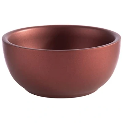 Abbildung von APS Schale LEVANTE Ø 9,5 cm, H: 4,5 cm Edelstahl, Farbe: copper red 0,14 Liter doppelwandig