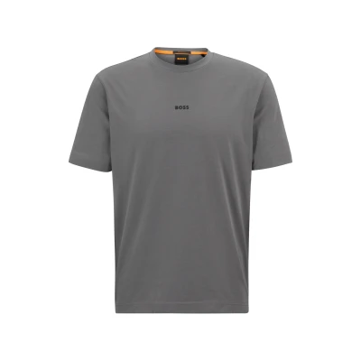 Abbildung von BOSS Tchup Tshirt basic, Herren, Größe: Small, Dark grey
