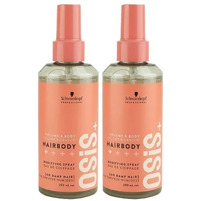 Abbildung von Schwarzkopf 2x Osis Hairbody Style &amp; Care Spray je 200 ml = 400