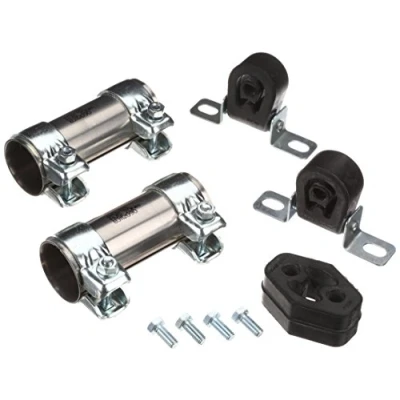 Abbildung von HJS 82 11 1511 Montagesatz, Abgasanlage mit Rohrverbinder VOLKSWAGEN: Polo III Schrägheck, Caddy 2 Kombi, Kastenwagen, SEAT: Ibiza
