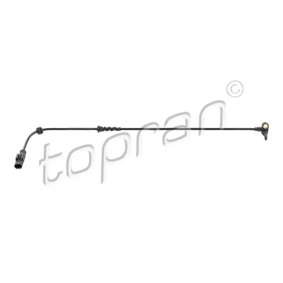 Abbildung von TOPRAN 208 849 ABS Sensor Hinterachse links, rechts mit Kabel für Fahrzeuge 644 OPEL: Corsa D Schrägheck