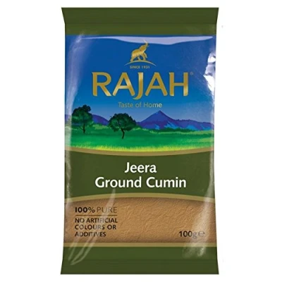 Abbildung von Rajah Jeera gemahlener Kreuzkümmel, 100 g, 2 Stück