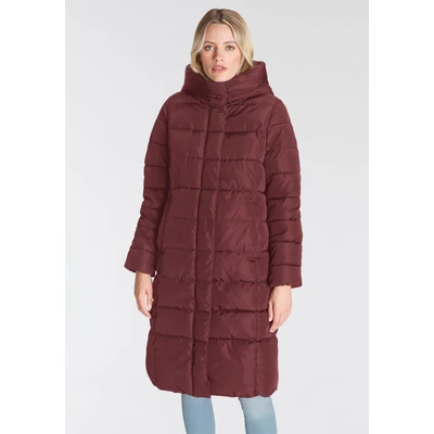 Abbildung von ONLY Steppmantel ONLTINA PUFFER X LONG COAT OTW mit Kapuze