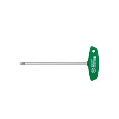 Abbildung von Wiha Stiftschlüssel mit Quergriff TORX® mattverchromt (01331) T15 x 200 mm