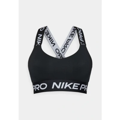 Abbildung von Nike Performance BRA Sportbh mit leichter Stützkraft, Damen, Größe: Medium, Black/white