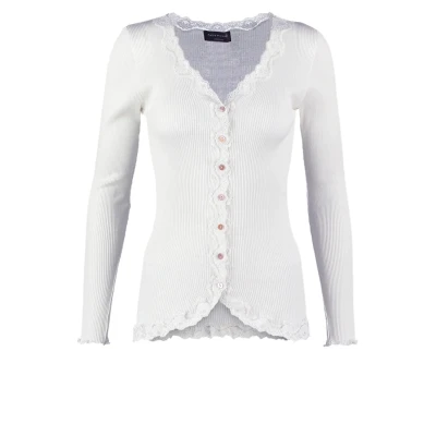 Abbildung von Rosemunde Regular Vintage Strickjacke, Damen, Größe: Small, New white