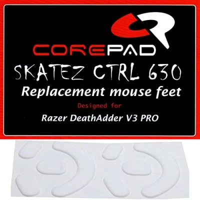 Abbildung von Corepad Skatez CTRL 630 Ersatz Mausfüße kompatible für Razer DeathAdder V3 Pro/Razer