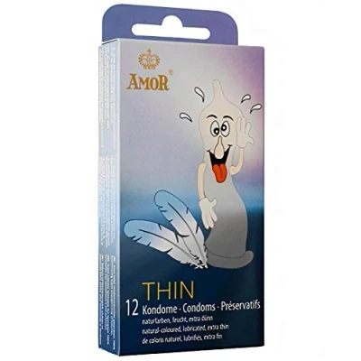 Abbildung von «Thin» extradünne Kondome für ein besonders intimes Gefühl (12 Kondome) 12 St