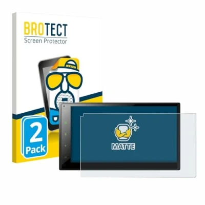 Abbildung von BROTECT Entspiegelungs Schutzfolie für Pioneer SPH DA160DAB (2 Stück) Matte Displayschutz Folie, Anti Reflex, Fingerprint