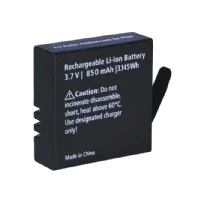 Abbildung von Rollei Zusatz Akku für Actioncam 5s Plus und 6s Plus, Ersatzakku mit 850 mAh Kapazität