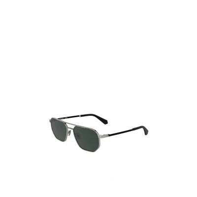 Abbildung von Calvin Klein Unisex CKJ25202S 016 Gläser SONNENBRILLEN Metall Ruthenium Quadratisch Normal
