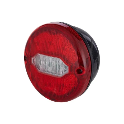 Abbildung von HELLA 2NR 013 155 211 Heckleuchte LED 24V geschraubt/geschraubt Lichtscheibenfarbe: rot/transparent Kabel: 290mm Stecker: DIN Bajonett links/rechts Menge: 1