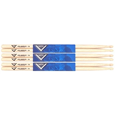 Abbildung von Vater Drumsticks VS3P5AW 5A Los Angeles American Hickory Serie Holzspitze 3 Paar