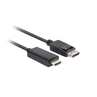 Abbildung von Lanberg CA DPHD 11CC 0050 BK, DisplayPort, HDMI, 5 m, Schwarz