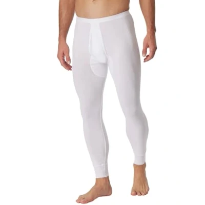 Abbildung von SCHIESSER Original Classics Feinripp Hose lang Uni weiß 005135/100 Gr. M