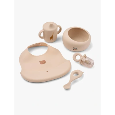 Abbildung von LIEWOOD Mileah Baby Geschirr Set 5 Teile, Apple blossom