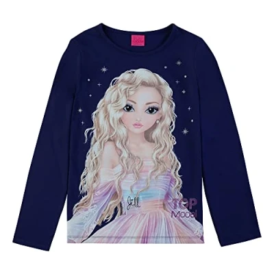 Abbildung von TOP Model Langarmshirt für Kinder, Größe: 152, Blue ribbon