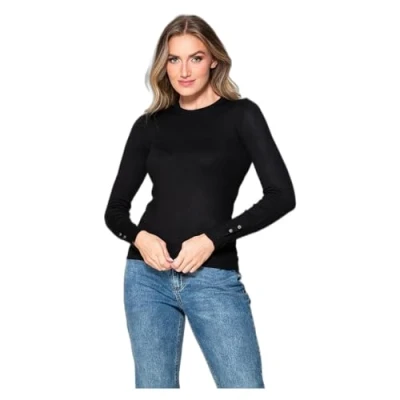 Abbildung von Guess Strickpullover, Damen, Größe: Large, Noir