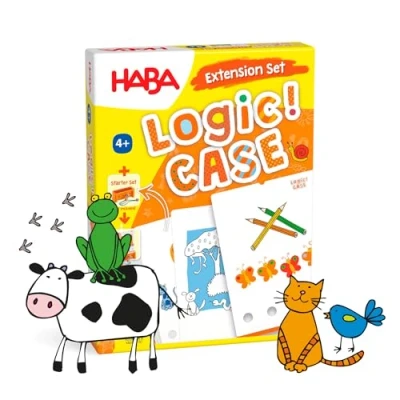 Abbildung von Haba Spiel Mitbringspiel Logikspiel Logic! CASE Extension Set Tiere 1306122001